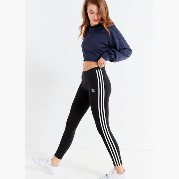 Adidas 3-Stripes Leggings (NWT) - Picture 3 of 8